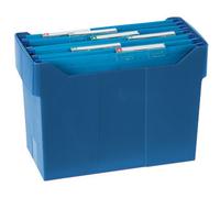 Archivo 2000 Soporte Secretaria para Sobres Carpeta Suspendida Azul para A4. Capacidad 20 Fundas