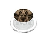 Archivo de Caso de abducción alienígena ovni de Perro Pastor alemán 74-1967 PopSockets PopGrip para MagSafe