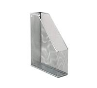 Archivo de la revista Metal, Metal Wire Mesh File Organizer Wall Mount Desktop Magazine Holder Black(B)