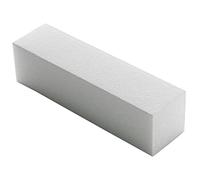 Archivo de uñas 1 PC Blanco Búfer de uñas Bloque de uñas 4 Caminatas Buffer de lijado de lijado Consejos de arte de uñas Herramienta Kit de pedicura de manicura para el salón o hogar