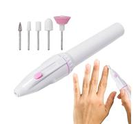 Archivo de uñas eléctrico, archivo eléctrico para uñas,Máquina de perforación de archivos de uñas profesionales | Suministros de manicura Kit de , herramienta de cuidado del pie manual de la batería d