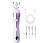 "Archivo de uñas eléctrico: kit de taladro de uñas profesional , acrílico y uñas naturales | Herramienta de manicura portátil recargable, configuración de 5 velocidades, operación tranquila, a