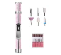 Archivo de uñas eléctrico - Kit recargable de 3 velocidades, herramienta de portátil, moldeador grueso de un pie, eliminación de callus en el pie | Salón de uñas Kit de manicura