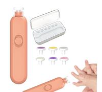 Archivo de uñas eléctrico para niños - Light Up Rotating Nail Clipper | Molinillo de uñas infantil, uña para bebés y llave de uña del pie, tampón de uñas, herramienta segura