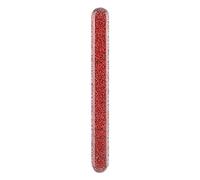 Archivo de uñas nano de vidrio Profesional Arte de uñas Pulido Púrpura Red Vidrio reforzado confiable Durable fácil de limpiar adecuado para uso doméstico (Rojo)