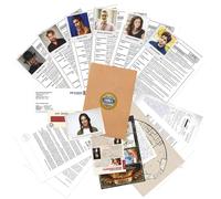 Archivos de investigación de Goliath: Asesinato en Berlín, Resuelve el Asesinato en Este Juego del Crimen, Juego de Mesa de un Jugador y para Personas Mayores de 40 años