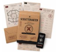 Archivos de sombra - Archivo 01: El acceso silencioso | Juego de crimen ninja para identificar uno mismo | Archivos de rompecabezas con documentos, notas y desbloqueos digitales | Para 1 - 4 jugadores