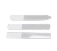 Archivos de Uñas de Vidrio de 3pcs, Archivo de Uñas Profesional, Chisporroteo de Uñas de Vidrio con Estuche de Almacenamiento, Cuidado de las Uñas de Manicura para Mujeres