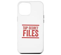 Archivos secretos para agente encubierto Carcasa para iPhone 12 Pro Max