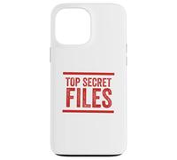 Archivos secretos para agente encubierto Carcasa para iPhone 13 Pro Max