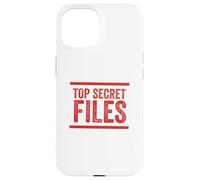 Archivos secretos para agente encubierto Carcasa para iPhone 15
