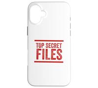 Archivos secretos para agente encubierto Carcasa para iPhone 16 Plus