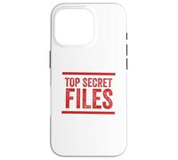 Archivos secretos para agente encubierto Carcasa para iPhone 16 Pro