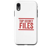 Archivos secretos para agente encubierto Carcasa para iPhone XR