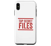 Archivos secretos para agente encubierto Carcasa para iPhone XS Max