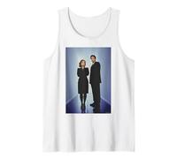 Archivos X David Duchovny Gillian Anderson Michael Grecco Camiseta sin Mangas