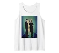 Archivos X David Duchovny Gillian Anderson Por Michael Grecco Camiseta sin Mangas