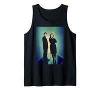 Archivos X Gillian Anderson David Duchovny Por Michael Grecco Camiseta sin Mangas