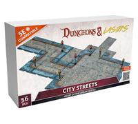 Archon Studio Dungeons & Lasers: City Streets Miniatura Terreno - Sin pintar Compatible con DND y otros juegos de mesa RPG