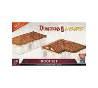 Archon Studio Dungeons & Lasers: juego de techo en miniatura terreno - sin pintar compatible con DND y otros juegos de mesa RPG