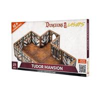 Archon Studio Dungeons & Lasers: Tudor Mansion Miniature Terrain Set - Sin pintar compatible con DND y otros juegos de rol de mesa