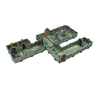 Archon Studio- Pathfinder Terrain: Abomination Vaults Half-Height Walls Dungeons & Lasers Accesorios para Juegos, Color marrón, S (DNL0033)