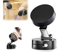 ARCHWANG Magnetic Suction Phone Mount, Electric Vacuum Magnetic Suction Phone Holder, 360 Rotatable Car Magnetic Phone Holder, Universal Magnetic Car Mount, Adjustable and Foldable Car Mount