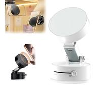 ARCHWANG Magnetic Suction Phone Mount, Electric Vacuum Magnetic Suction Phone Holder, 360 Rotatable Car Magnetic Phone Holder, Universal Magnetic Car Mount, Adjustable and Foldable Car Mount