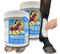 arcilla acética - arcilla caballo bálsamo de enfriamiento arcilla ungüento de árnica I arcilla mineral curativa enfriamiento I gel I gel de árnica músculo 1 x sin dopaje 1 x con árnica caballo 2*1,5Kg