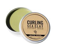 Arcilla Capilar Fijación Acabado Mate y Look Natural | Arcilla De Estilo Para Cabello Rizado Para Casa Viaje Vacaciones Citas Actuación En Escenario Desplazamientos