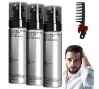 Arcilla Capilar Voluminizadora Con Aroma A Colonia Refrescante Para Hombre, Pomada De Barro Para Peinar, Fijación Fuerte, Acabado Mate Natural, Volumen Y Textura. (3 unidades)