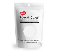 Arcilla de espuma blanca b sica BOHS - Blandita, suave y de secado al aire - Para proyectos escolares, cosplay, slime falso - 100 gramos