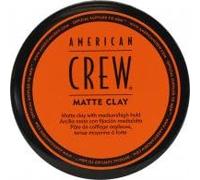 Arcilla mate American Crew de agarre medio a fuerte, acabado mate, 85 g