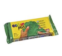 Arcilla natural de colores que endurece al aire COLORPLUS 500 g Verde
