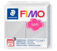Arcilla Para Modelar Horno FIMO Soft 57g Color Delfín Gris Actividad Creativa