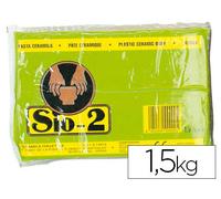 Arcilla sio-2 ROJO paquete de 1.5 kg
