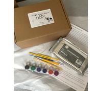 Arcilla seca al aire (idioma español no garantizado) para adultos y niños, kit de cerámica para citas nocturnas, haz tus propias macetas, 1 kg de arcilla blanca