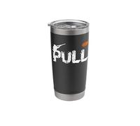 Arcilla Skeet paloma tiro Tire arcilla cazador de aves deportes Vaso térmico de acero inoxidable de doble pared