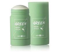 Arcilla verde purificadora, palo de arcilla, cubierta facial, limpieza profunda, hidratante, removedor de espinillas faciales, cubierta facial de té verde