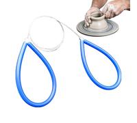 Arcillas De Los Cables - Cortadores De Cerámica Wiree | Cutterr De Arcillas De Cable Con 2 Manijas De Goma Suave, Cómodas Herramientas De Corte De Arcilla, Cable De Corte Claay Multifuncional Para Ama