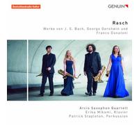 Arcis Saxophon Rasch: Werke Von J. S. Bach, George Gersh (CD) (Importación USA)