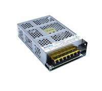 Arcity Fuente de alimentación conmutada de salida de 5 V, 12 V, 24 V, ajustable para videojuegos, consola de cóctel, CCTV, computadora, bricolaje, horizontal, nuevo (+5 V/8 A +12 V/8 A +24 V/3 A)