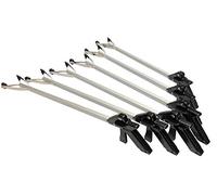 ArcMate EZ Reacher - Alcance estándar de ventosa para exteriores de 32 pulgadas, uso comercial profesional en interiores y exteriores, mandíbula de 4.5 pulgadas de ancho, capacidad de 8 libras, negro,