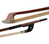 Arco bajo GEWA, 3/4, vara cuadrada, modelo alemán, alpaca con sello, H. Walter Zapf