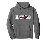 Arco Compuesto Rambo Sudadera con Capucha, Unisex para Adultos, Asfalto, L
