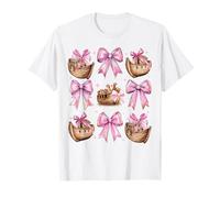 Arco Coqueta Arca De Noé Animales Cristianos Chica Mamá Rosa Camiseta