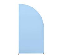Arco Cubierta De Fondo, Cubierta De Arco De Fondo En Forma De Media Luna, Fondo De Arco De Soporte Cubierta, para La Decoración del Partido Cumpleaños De La Boda (81x153cm(5ft),Azul)