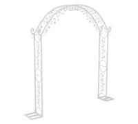 Arco de Boda Arco grande blanco for boda, soporte de arco, telón fondo, estante metal, enrejado jardín, pérgola para Bodas