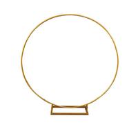 Arco de boda Arco redondo de metal for bodas, soporte for flores, decoración fondo for, arco globos, del hogar for fiestas cumpleaños, for(1m(3.3ft))