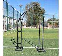Arco de Boda de Metal Curvo de Cuerno de Vaca: Elegante telón de Fondo para Ceremonias, Fiestas y Eventos. Decoración única para Momentos memorables.